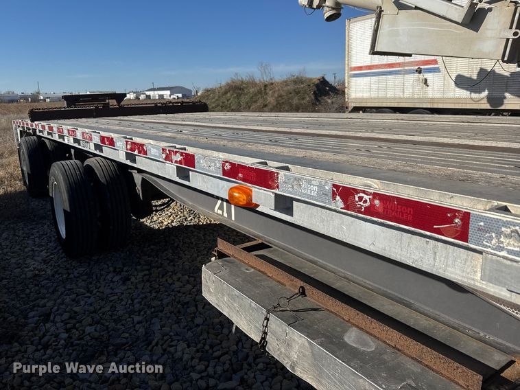 image for item ET1701 2018 Wilson CF–1080 flatbed trailer