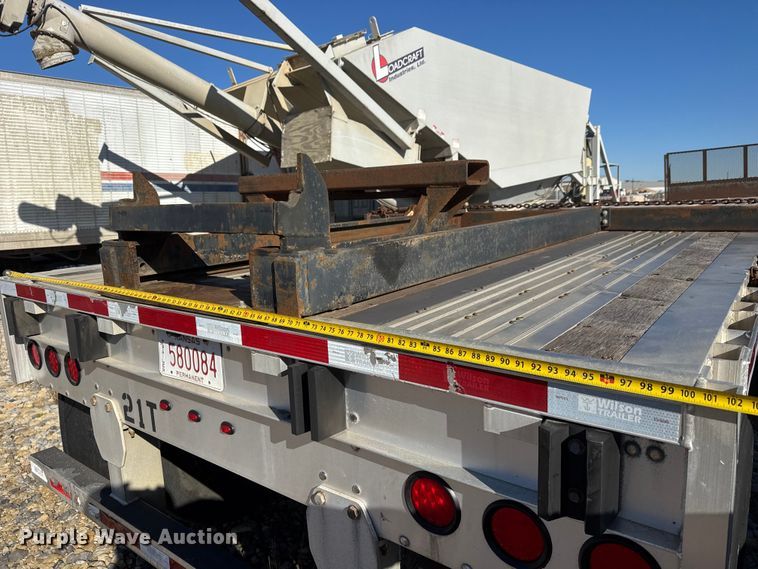 image for item ET1701 2018 Wilson CF–1080 flatbed trailer