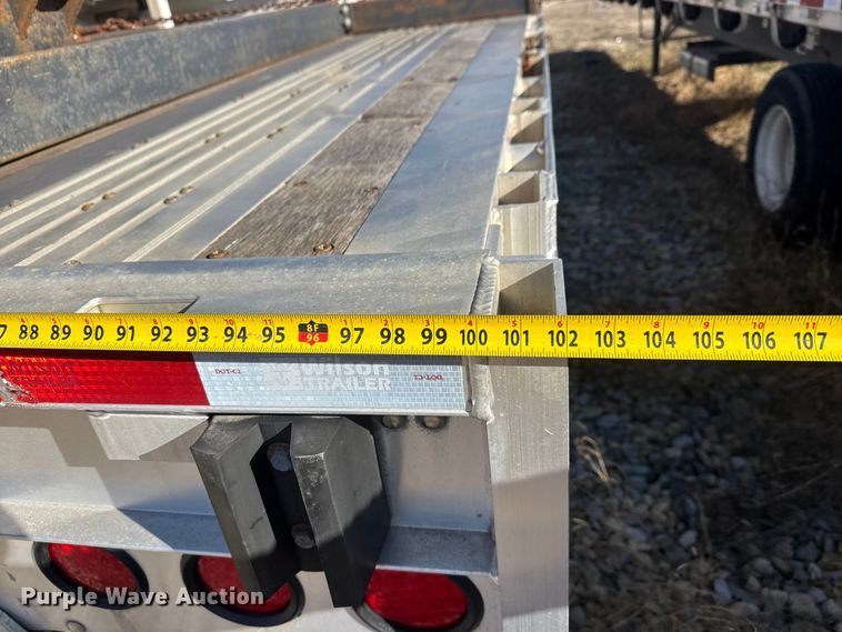 image for item ET1701 2018 Wilson CF–1080 flatbed trailer
