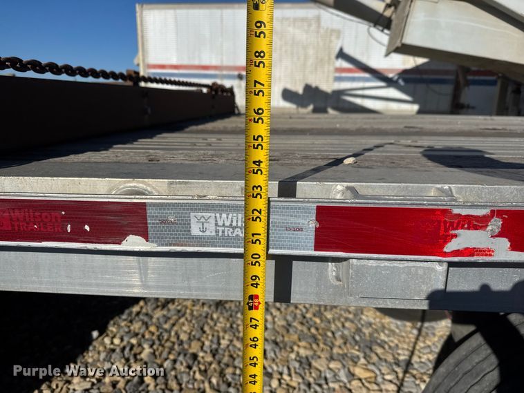 image for item ET1701 2018 Wilson CF–1080 flatbed trailer