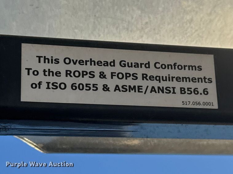 image for item ET1703 2014 Cargotec Ireland M8 55.3PL forklift