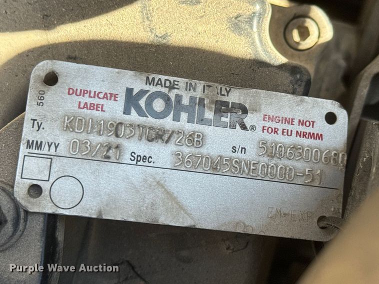 image for item ET1703 2014 Cargotec Ireland M8 55.3PL forklift