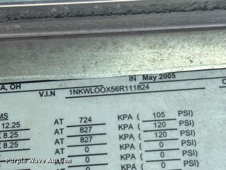 image for item ET1707 2006 Kenworth W900B ready mix truck