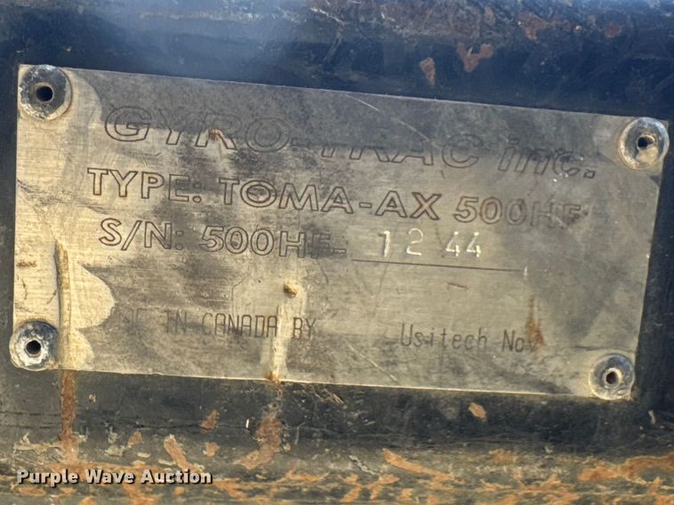 image for item ET1724 Gyro-Trac GT13 forestry mulcher