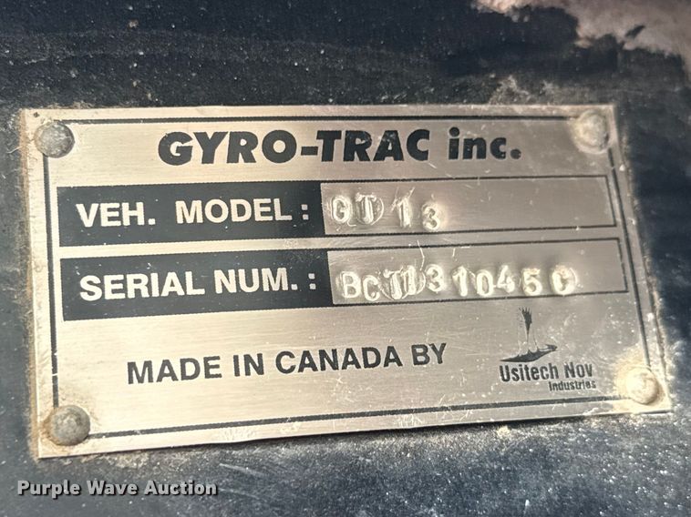 image for item ET1724 Gyro-Trac GT13 forestry mulcher