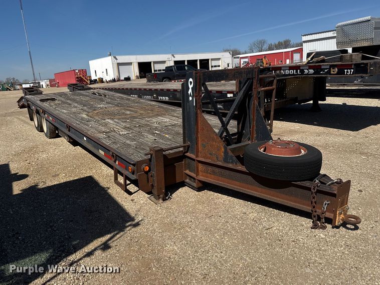 image for item ET1737 2002 Belshe DT2255 equipment trailer