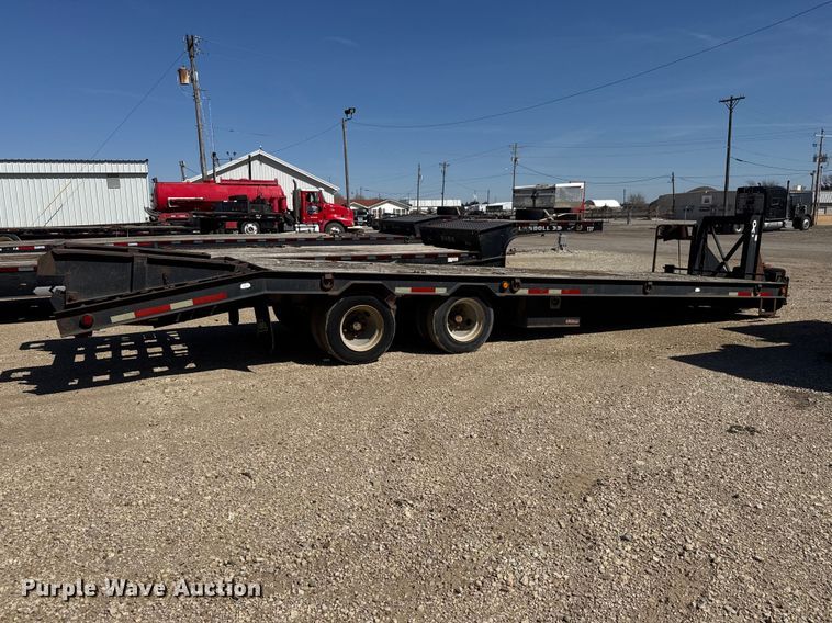 image for item ET1737 2002 Belshe DT2255 equipment trailer