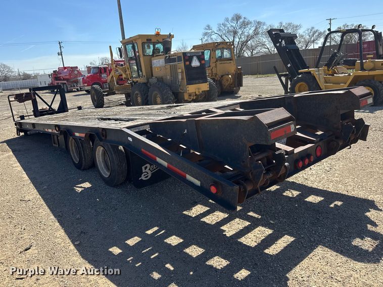 image for item ET1737 2002 Belshe DT2255 equipment trailer