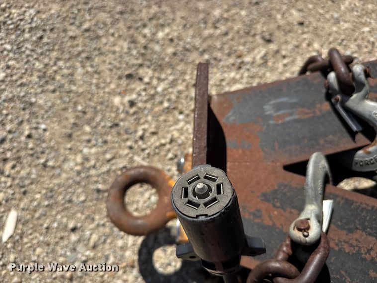 image for item ET1737 2002 Belshe DT2255 equipment trailer