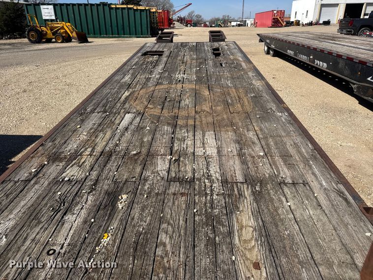 image for item ET1737 2002 Belshe DT2255 equipment trailer