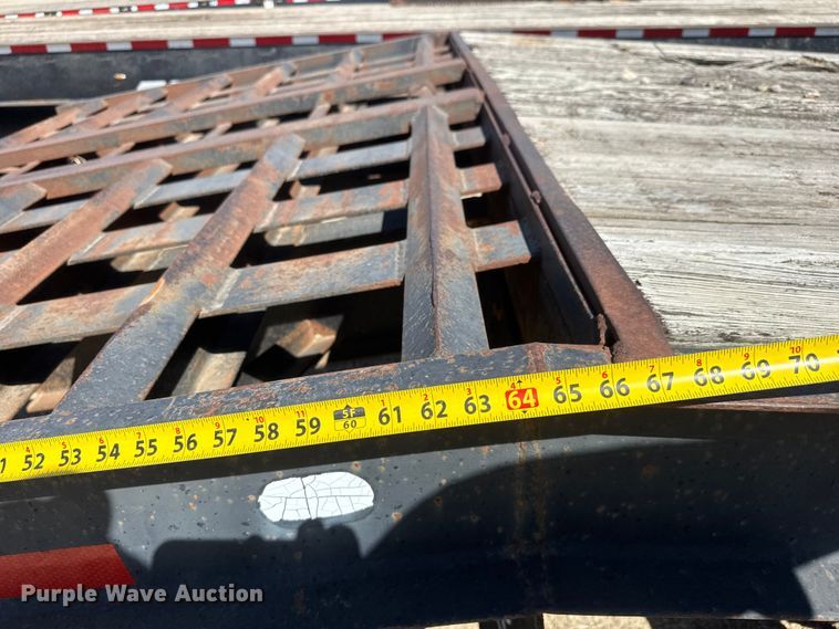 image for item ET1737 2002 Belshe DT2255 equipment trailer