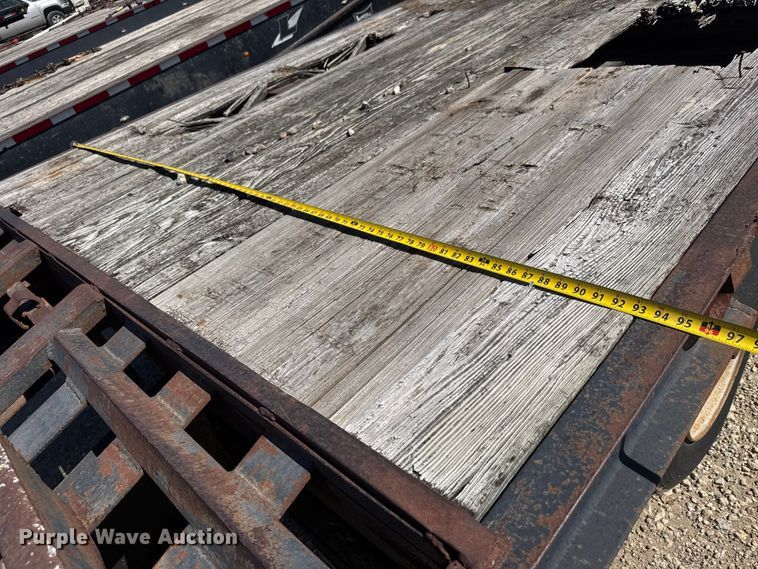 image for item ET1737 2002 Belshe DT2255 equipment trailer