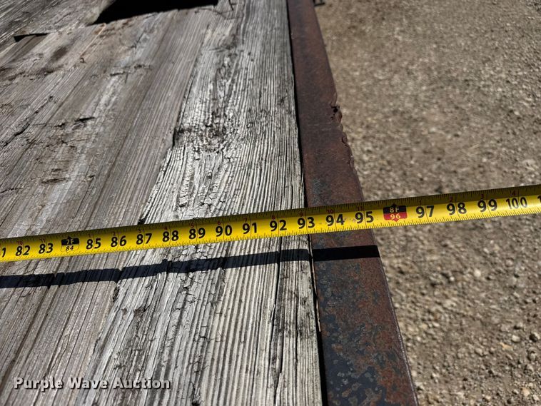 image for item ET1737 2002 Belshe DT2255 equipment trailer