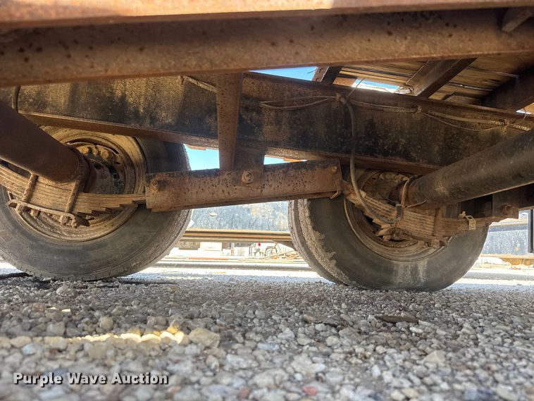 image for item ET1737 2002 Belshe DT2255 equipment trailer