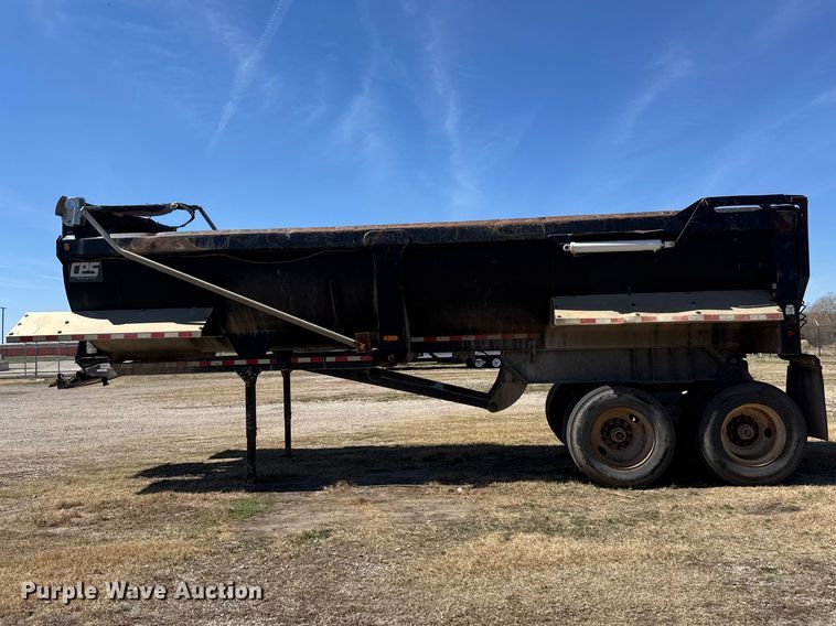 image for item ET1739 2007 Manac TSTD-26 end dump trailer