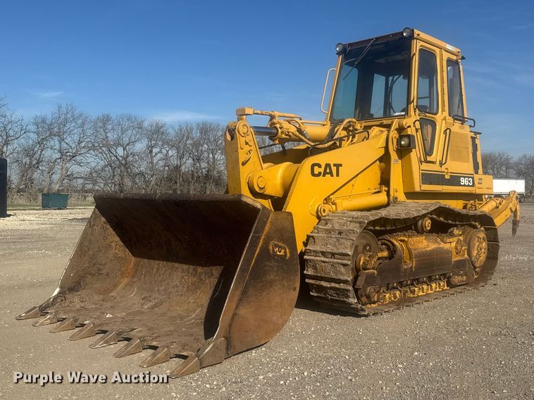 image for item ET1796 1986 Caterpillar 963 track loader