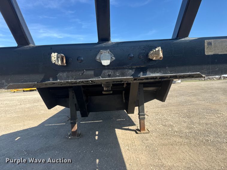 image for item ET1797 2004 Trail King TK50-412 drop deck equipment trailer