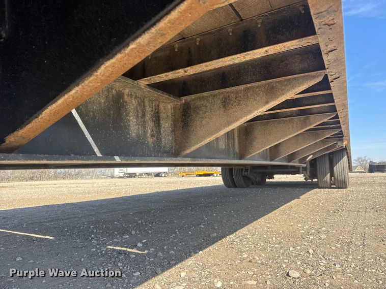 image for item ET1797 2004 Trail King TK50-412 drop deck equipment trailer