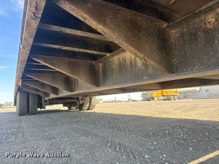 image for item ET1797 2004 Trail King TK50-412 drop deck equipment trailer