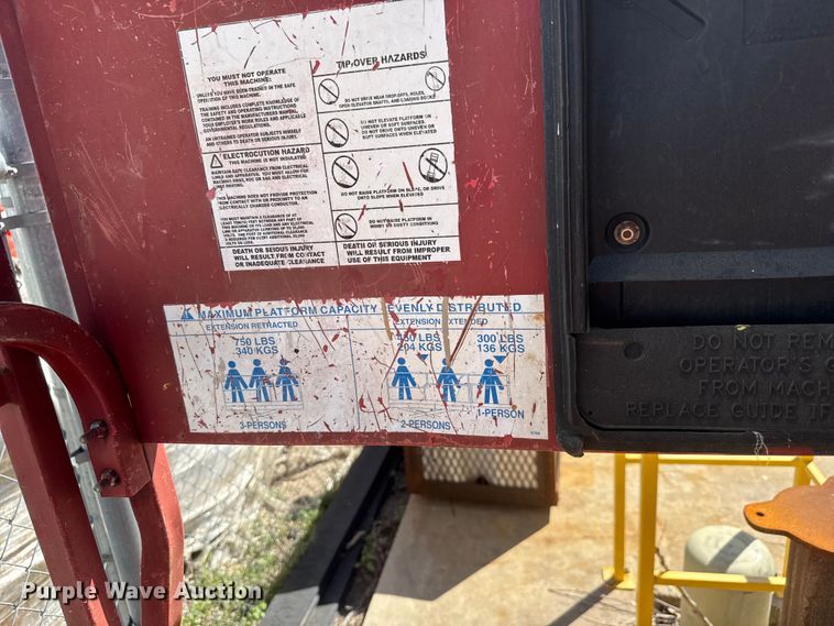 image for item ET1806 Scissor lift