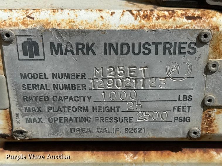 image for item ET1807 Mark M25ET scissor lift