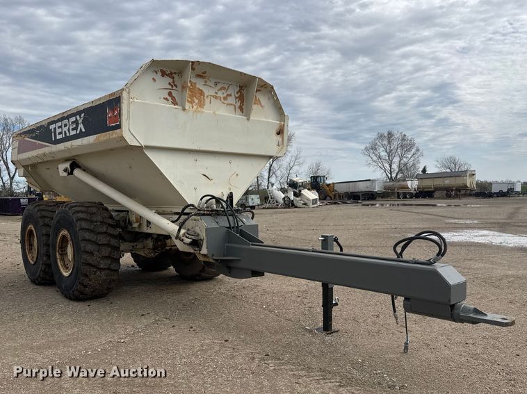 image for item ET1822 Shop built end dump trailer