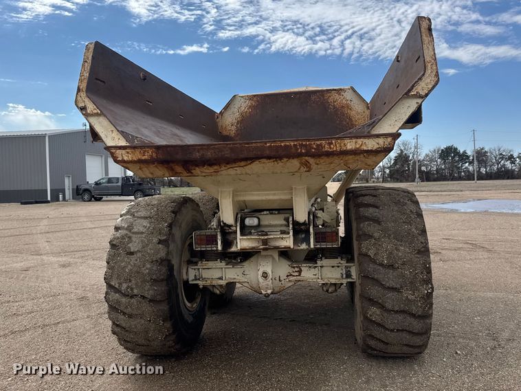 image for item ET1822 Shop built end dump trailer