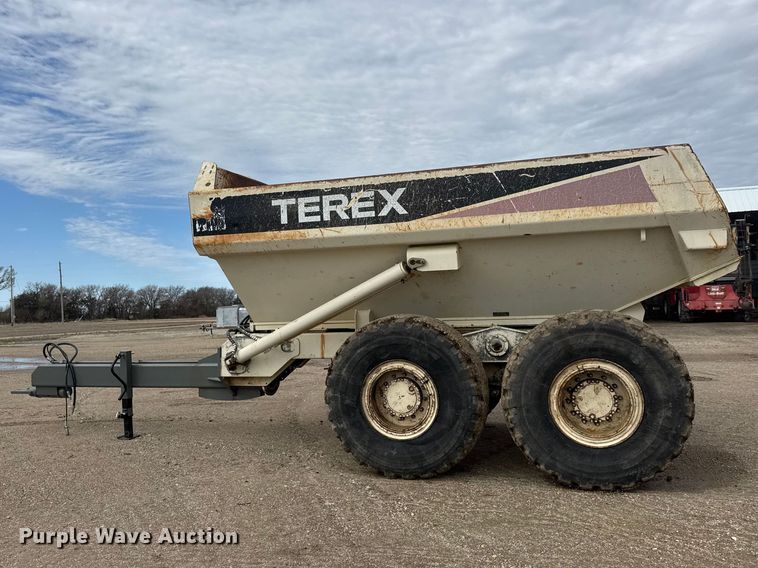 image for item ET1822 Shop built end dump trailer
