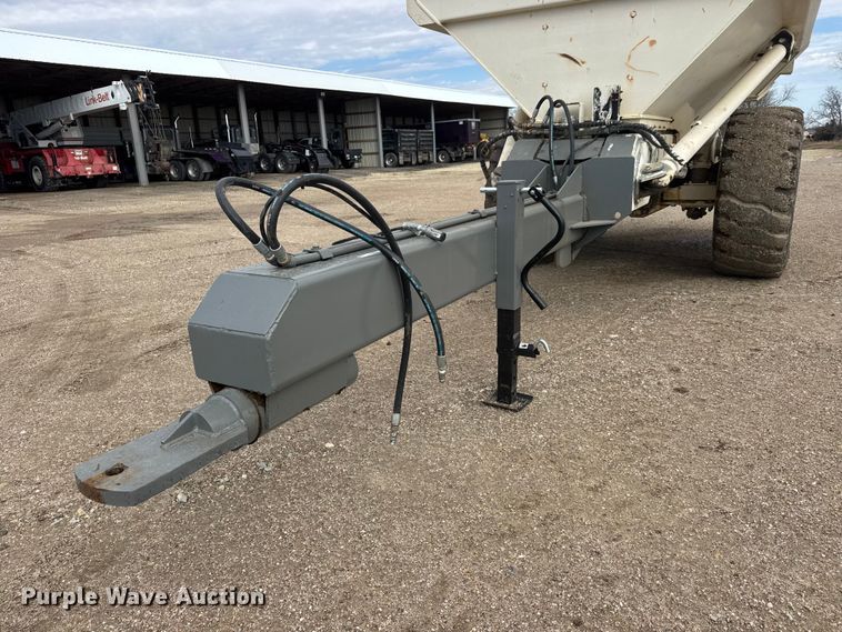 image for item ET1822 Shop built end dump trailer