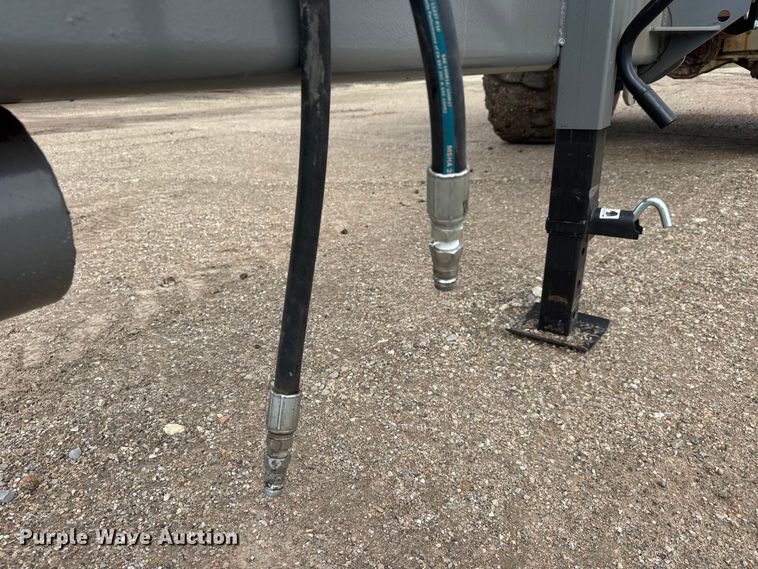 image for item ET1822 Shop built end dump trailer