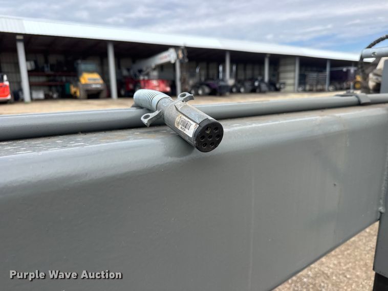 image for item ET1822 Shop built end dump trailer