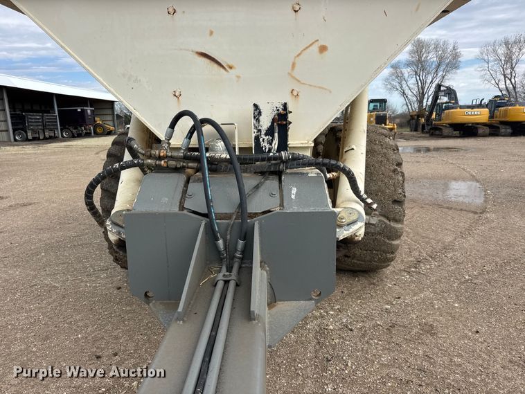 image for item ET1822 Shop built end dump trailer