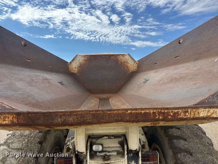 image for item ET1822 Shop built end dump trailer