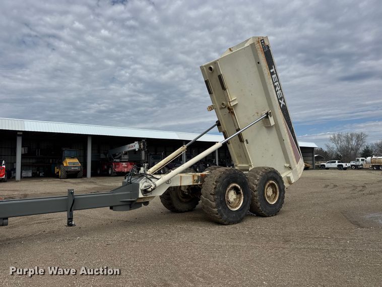 image for item ET1822 Shop built end dump trailer