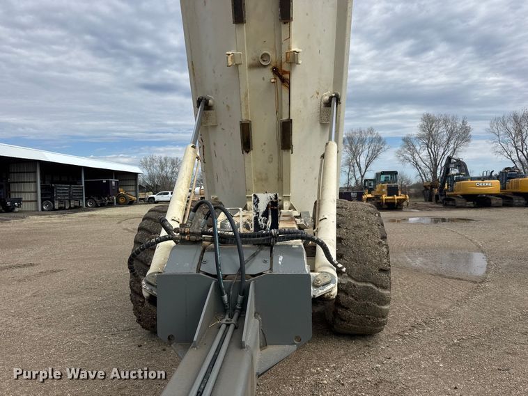 image for item ET1822 Shop built end dump trailer