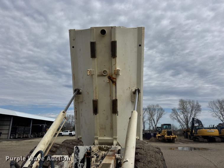 image for item ET1822 Shop built end dump trailer