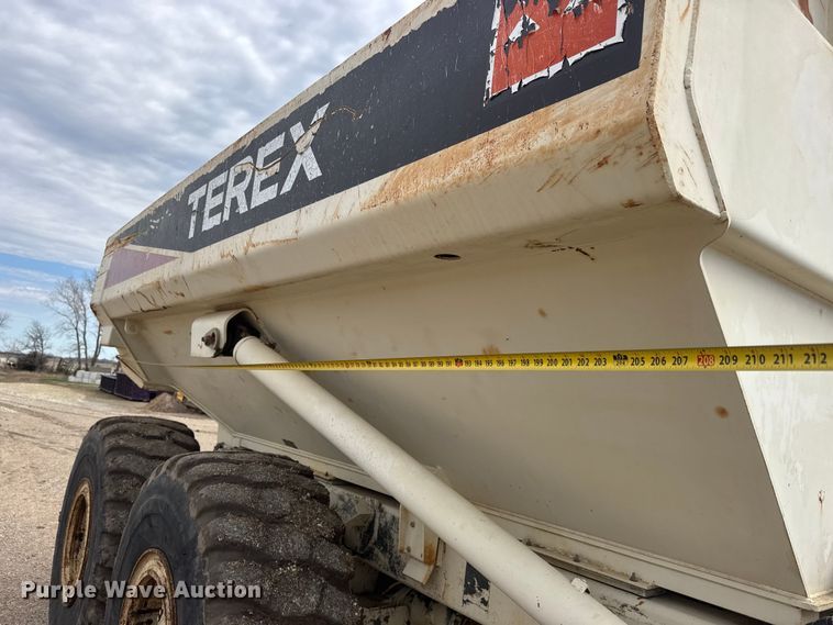 image for item ET1822 Shop built end dump trailer