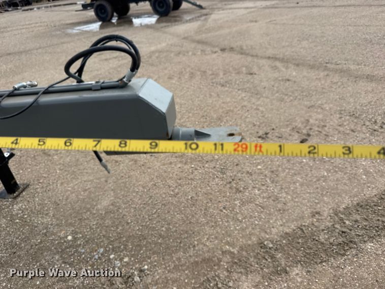 image for item ET1822 Shop built end dump trailer