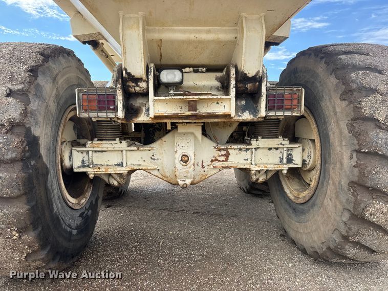 image for item ET1822 Shop built end dump trailer