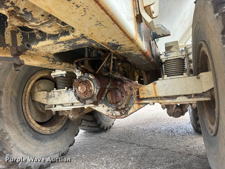 image for item ET1822 Shop built end dump trailer