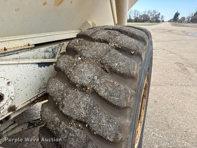 image for item ET1822 Shop built end dump trailer