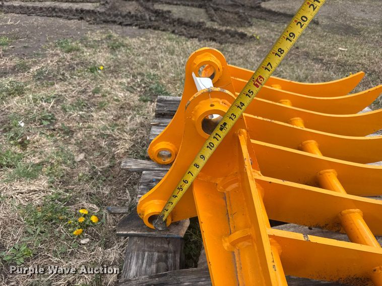 image for item ET1826 Excavator rake