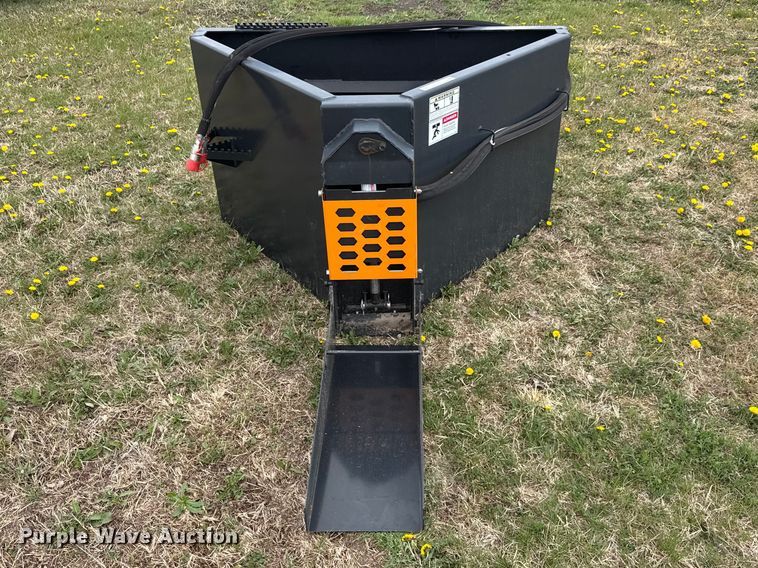 image for item ET1831 2025 Wolverine CCT-11-148V  skid steer concrete chute bucket
