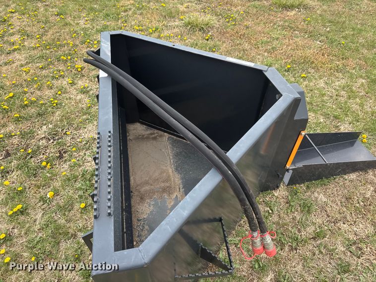 image for item ET1831 2025 Wolverine CCT-11-148V  skid steer concrete chute bucket