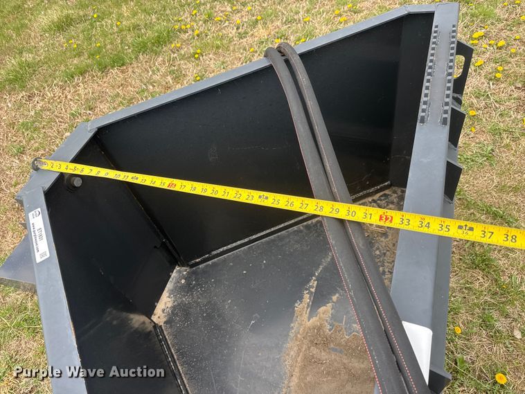 image for item ET1831 2025 Wolverine CCT-11-148V  skid steer concrete chute bucket