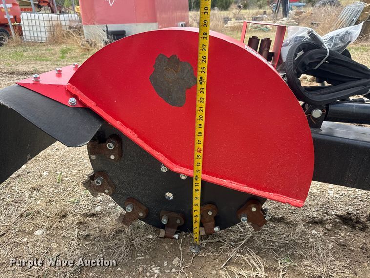 image for item ET1832 Raytree RMSG29 skid steer stump grinder