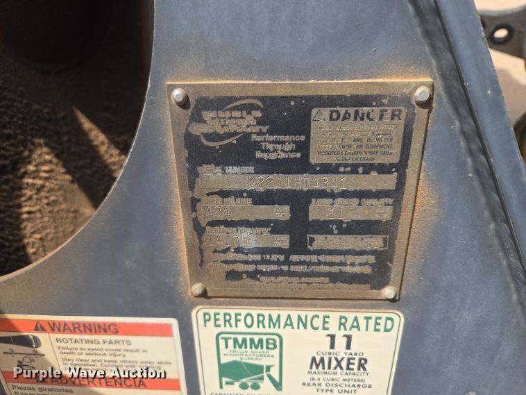 image for item ET5227 Ready mix truck parts