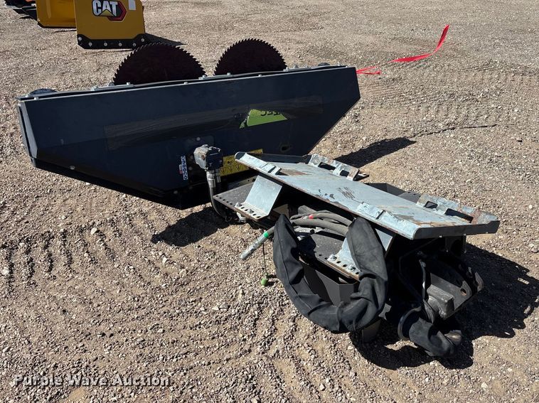 image for item EU0356 2017 Greentec LRS-2401-L skid steer tree saw