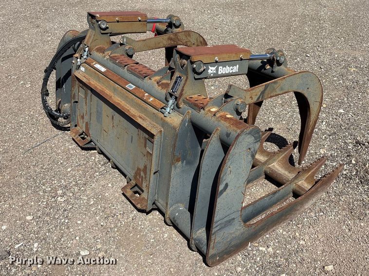 image for item EU0358 Bobcat GRPL-82-Root skid steer grapple bucket