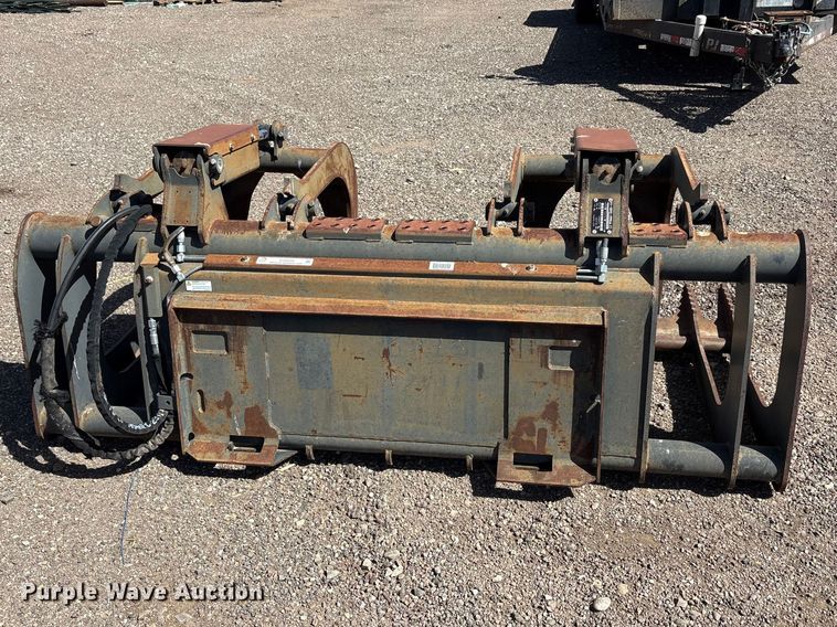 image for item EU0358 Bobcat GRPL-82-Root skid steer grapple bucket
